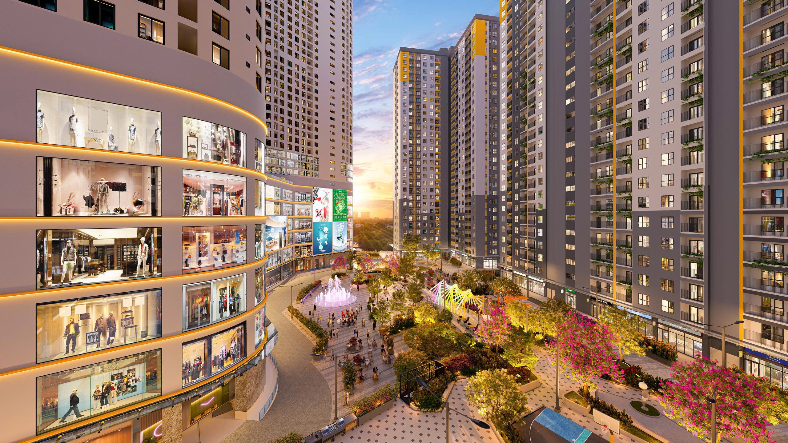 Bcons Center City — Không gian thương mại sầm uất